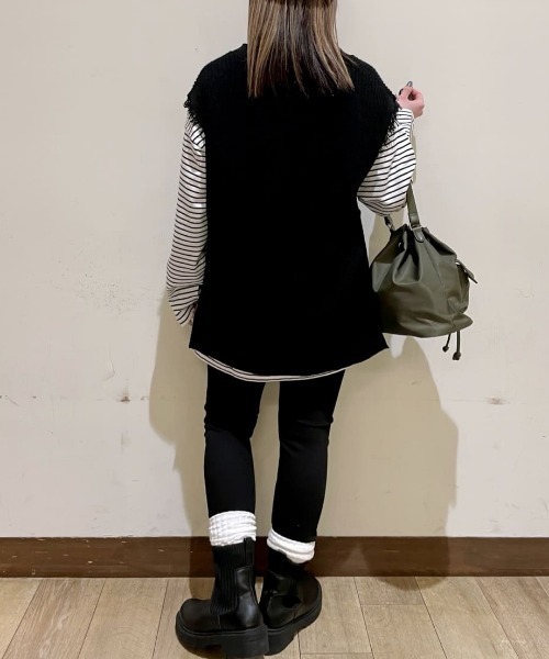Right-on(ライトオン)の「《快適ストレッチ》【nobee】レギンススキニー(デニムパンツ・レディース・ブラック・XS/S/M/L/XL)」の16枚目の写真