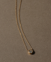 Lilas（リラ）の「フクリン0.28ctダイヤネックレス K18（ネックレス）」