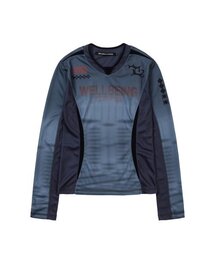 WELLBEING EXPRESS（ウェルビーイングエクスプレス）の「Sports Jersey Top Grey（Tシャツ/カットソー）」