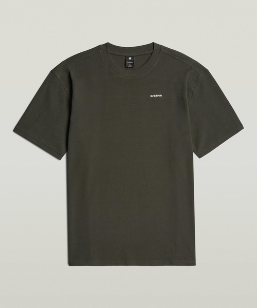 G-STAR(ジースター)の「Rib Insert Relaxed T-Shirt/バックリブデザインリラックスオーバーサイズTシャツ(Tシャツ/カットソー・メンズ・ホワイト系その他/ダークブラック/グレー系その他・X-LARGE/LARGE/MEDIUM/SMALL/X-SMALL)」の20枚目の写真