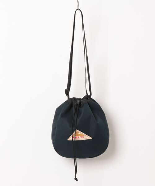 KELTY（ケルティ）の「【KELTY】ES KINCHAKU SHOULDER（ショルダーバッグ・レディース・マスタード/ネイビー/ブラック系/レオパード/タン/アニマル/スカイブルー/オリーブ/ブラウン系/ブラック/ホワイト系/ベージュ/セージグリーン・ONE SIZE）」の10枚目の写真