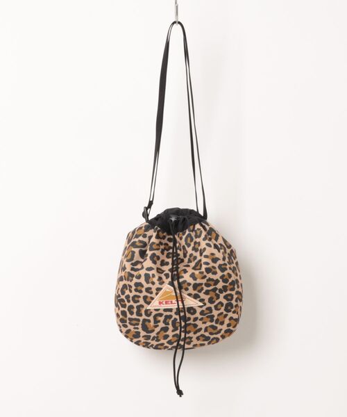 KELTY（ケルティ）の「【KELTY】ES KINCHAKU SHOULDER（ショルダーバッグ・レディース・マスタード/ネイビー/ブラック系/レオパード/タン/アニマル/スカイブルー/オリーブ/ブラウン系/ブラック/ホワイト系/ベージュ/セージグリーン・ONE SIZE）」の12枚目の写真