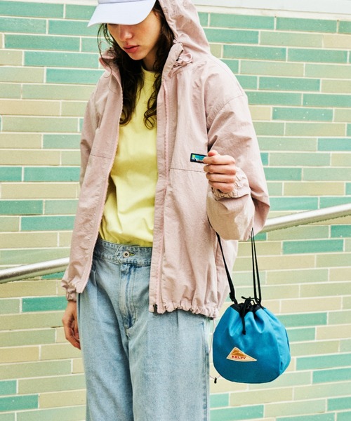 KELTY（ケルティ）の「【KELTY】ES KINCHAKU SHOULDER（ショルダーバッグ・レディース・マスタード/ネイビー/ブラック系/レオパード/タン/アニマル/スカイブルー/オリーブ/ブラウン系/ブラック/ホワイト系/ベージュ/セージグリーン・ONE SIZE）」の17枚目の写真