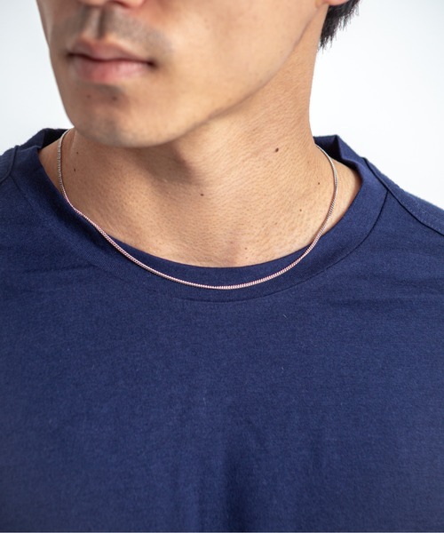 TOM WOOD(トムウッド)の「【TOMWOOD(トムウッド)】Curb Chain Slim シルバーネックレス 17 inch ユニセックス(ネックレス・レディース・シルバー・FREE)」の12枚目の写真