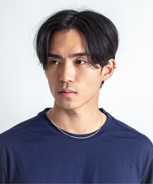 TOM WOOD(トムウッド)の「【TOMWOOD(トムウッド)】Curb Chain Slim シルバーネックレス 17 inch ユニセックス(ネックレス・レディース・シルバー・FREE)」の8枚目の写真