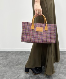 Nostalgic Garage（ノスタルジックガレー）の「Nostalgic Garage:HARRIS TWEED TOTE ハリスツイード  トートバックS（トートバッグ）」