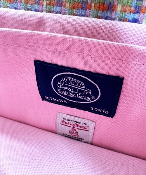 Nostalgic Garage:HARRIS TWEED TOTE ハリスツイード トートバックS
