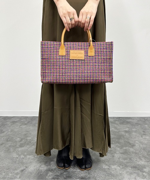 Nostalgic Garage:HARRIS TWEED TOTE ハリスツイード トートバックS