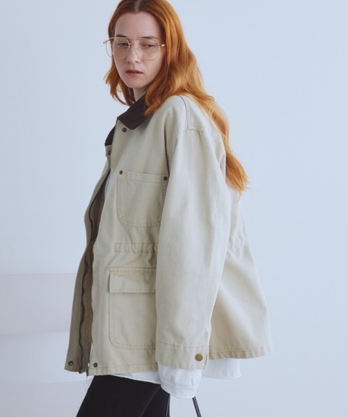 Auntie Rosa Holiday（アンティローザホリデー）の「ツイルワークジャケット（その他アウター・レディース・ベージュ・FREE）」の8枚目の写真