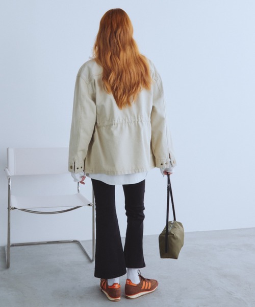 Auntie Rosa Holiday（アンティローザホリデー）の「ツイルワークジャケット（その他アウター・レディース・ベージュ・FREE）」の14枚目の写真