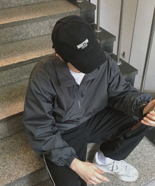 URBAN PLAYERS(アーバンプレイヤーズ)の「オリジナルフィットアノラックジャケット(チャコール)(ナイロンジャケット・レディース・その他・MEDIUM/LARGE/X-LARGE/2XL)」の4枚目の写真