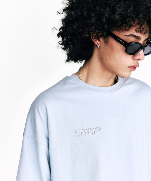 SSERPE(セルぺ)の「フレイムスター レイヤードロングスリーブTシャツ ライトブルー(Tシャツ/カットソー・レディース・その他・2/3)」の8枚目の写真