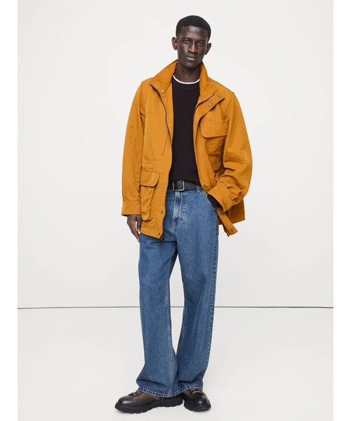 Banana Republic（バナナリパブリック）の「ウォーター レジスタント パーカ（その他アウター・メンズ・イエロー・S/M/L/XL）」の2枚目の写真