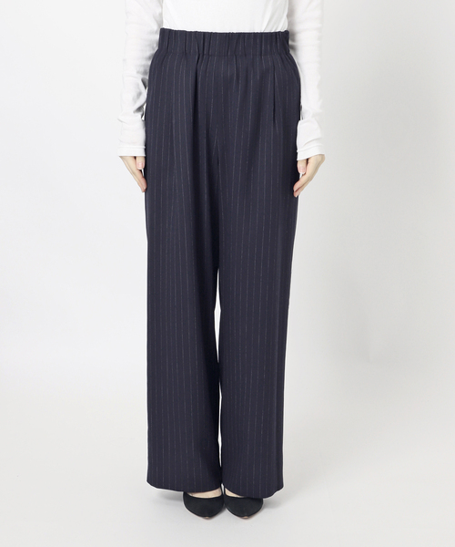 Spick & Span（スピックアンドスパン）の「ピンストライプイージーパンツ（スラックス・レディース・その他6/その他9・38/36）」の15枚目の写真