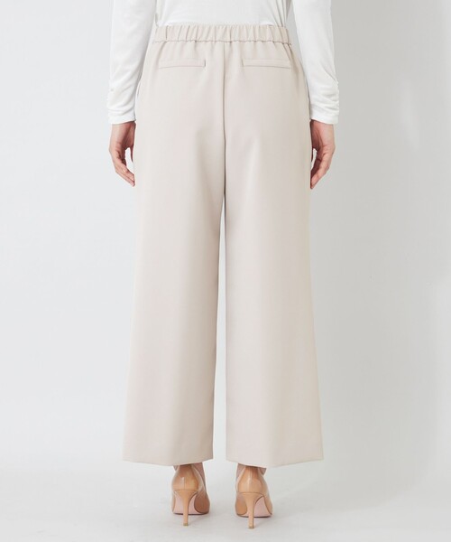 TO BE CHIC(トゥー ビー シック)の「デュアルストレッチ ワイドパンツ(その他パンツ・レディース・ダークネイビー/ベージュ/ブラック・40)」の8枚目の写真