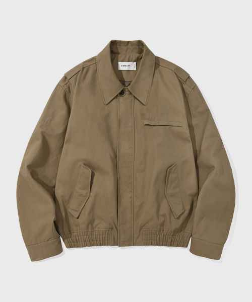 KIIMUIR(キミュア)の「ルーズフィットカラードジャケット_カーキベージュ(デニムジャケット・メンズ・タン・MEDIUM/LARGE/X-LARGE)」の7枚目の写真