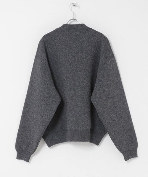 SENSE OF PLACE by URBAN RESEARCH（センスオブプレイスバイアーバンリサーチ）の「『洗濯可』ダブルポケットニットブルゾン（ブルゾン・メンズ・ブラック/ブラウン・MEDIUM/LARGE）」の17枚目の写真