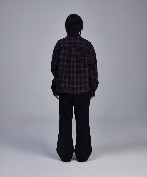 SCALLYWAG（スカリーワグ）の「フレアバギー裏起毛トレーニングパンツ[ブラック]（スウェットパンツ・レディース・その他・M/L）」の13枚目の写真