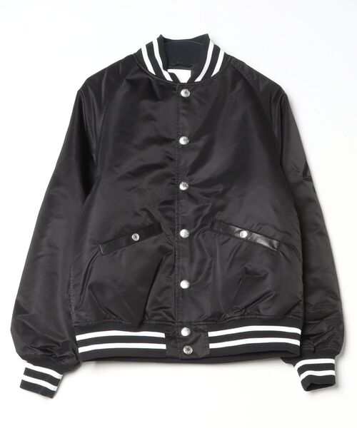 CRIMIE/クライミー/NYLON STADIUM BOMBER JACKET/スタジアム ナイロン