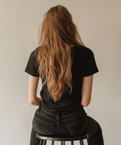 ONEHUNDREDPERCENT FOR WOMAN(ワンハンドレッドパーセントフォーウーマン)の「OHPxHARMONIA キャッツデイ レディース ベーシック 半袖Tシャツ(Tシャツ/カットソー・レディース・その他・S/M)」の5枚目の写真