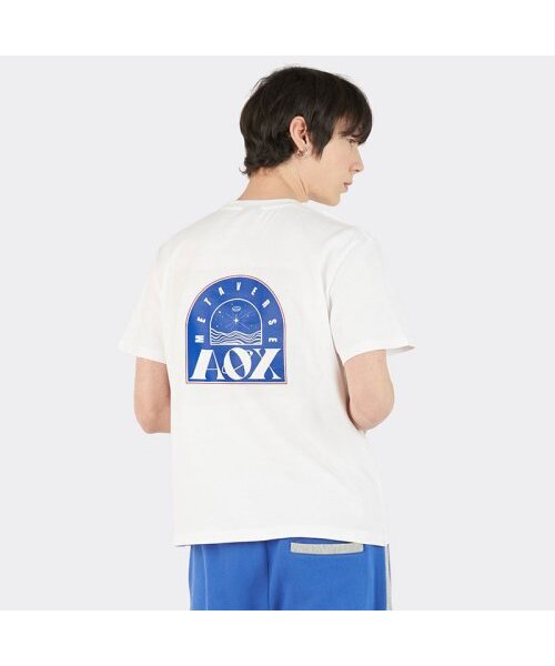 AOX(エーオーエックス)の「Arch Metaverse Short Sleeve T-shirts (White)(Tシャツ/カットソー・メンズ・ホワイト・S/L/XL)」の3枚目の写真