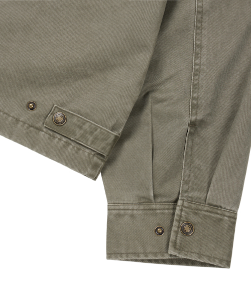 AAKAM（アーカム）の「Incision Studded Cotton Jacket (Khaki)（その他アウター・レディース・その他・1/2）」の4枚目の写真