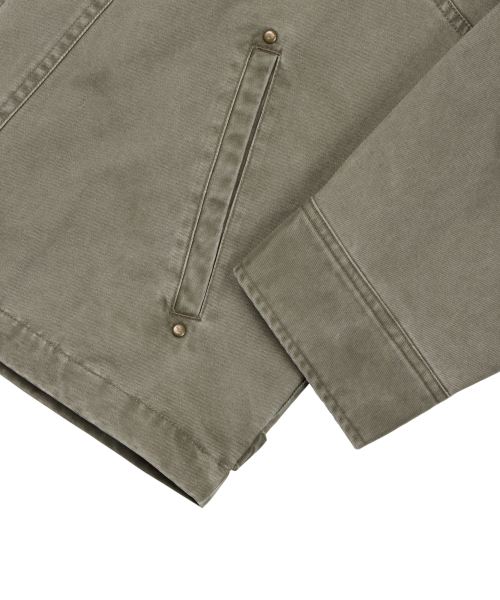 AAKAM（アーカム）の「Incision Studded Cotton Jacket (Khaki)（その他アウター・レディース・その他・1/2）」の5枚目の写真