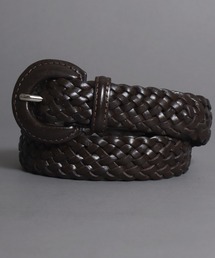 SOMETHING（サムシング）の「SOMETHING/サムシング 30mm 本革 くるみバックル メッシュレザーベルト（ベルト）」