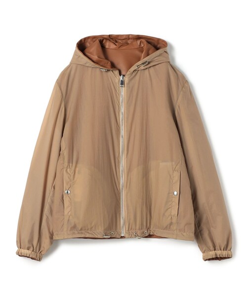 TOMORROWLAND （トゥモローランド）の「【別注】EMMETI LUCA ラムレザー リバーシブルフーデッドブルゾン（ブルゾン・メンズ・ブルー系その他/ブラウン系その他・M/S）」の16枚目の写真