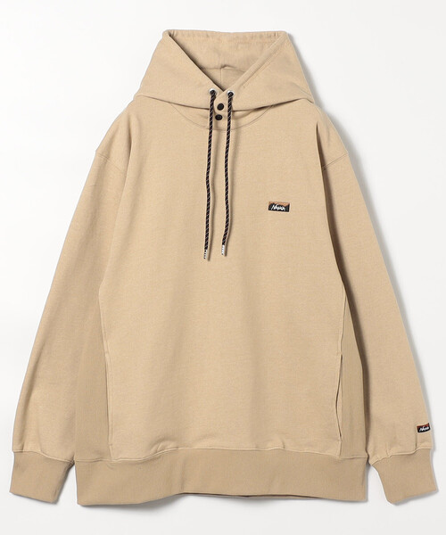 NANGA(ナンガ)の「NANGA/ナンガ ECO HYBRID MINI BOX LOGO EMBROIDERY SWEAT HOODIE(パーカー・メンズ・ブラック/グレー/ベージュ・X-LARGE/LARGE/MEDIUM)」の3枚目の写真