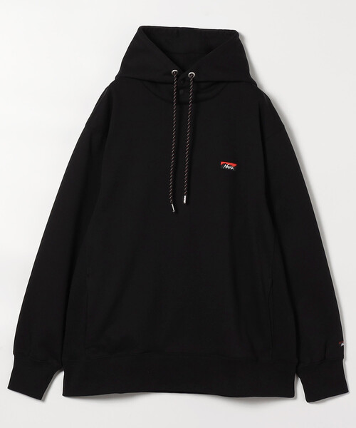 NANGA(ナンガ)の「NANGA/ナンガ ECO HYBRID MINI BOX LOGO EMBROIDERY SWEAT HOODIE(パーカー・メンズ・ブラック/グレー/ベージュ・X-LARGE/LARGE/MEDIUM)」の1枚目の写真