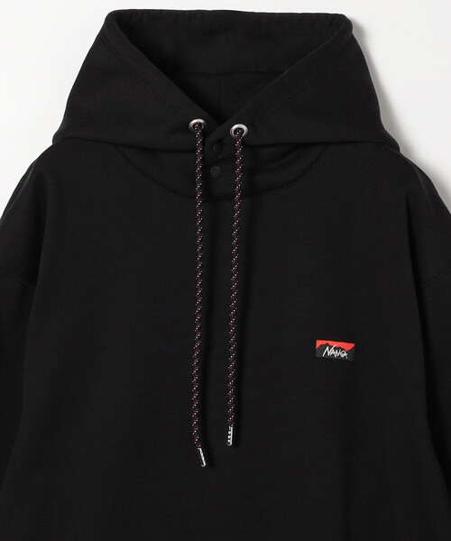NANGA(ナンガ)の「NANGA/ナンガ ECO HYBRID MINI BOX LOGO EMBROIDERY SWEAT HOODIE(パーカー・メンズ・ブラック/グレー/ベージュ・X-LARGE/LARGE/MEDIUM)」の5枚目の写真