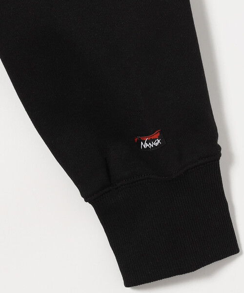 NANGA(ナンガ)の「NANGA/ナンガ ECO HYBRID MINI BOX LOGO EMBROIDERY SWEAT HOODIE(パーカー・メンズ・ブラック/グレー/ベージュ・X-LARGE/LARGE/MEDIUM)」の7枚目の写真