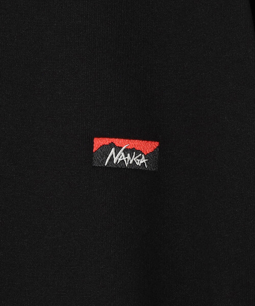 NANGA(ナンガ)の「NANGA/ナンガ ECO HYBRID MINI BOX LOGO EMBROIDERY SWEAT HOODIE(パーカー・メンズ・ブラック/グレー/ベージュ・X-LARGE/LARGE/MEDIUM)」の9枚目の写真