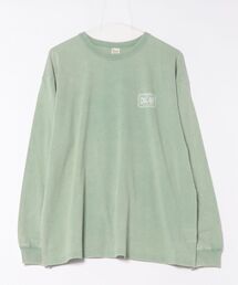 Purple&Yellow | フロスト加工プリント長袖Tシャツ(Tシャツ/カットソー)