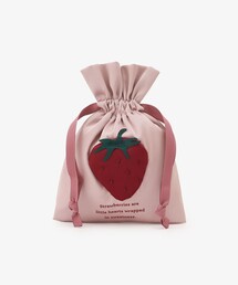 Afternoon Tea（アフタヌーンティー）の「ストロベリー巾着ポーチ（ポーチ）」