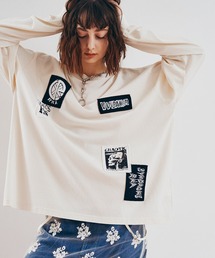 RNA | M2631 プリントパッチロンＴ(Tシャツ/カットソー)