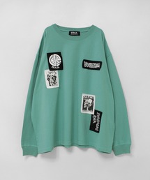 RNA（アールエヌエー）の「M2631 プリントパッチロンT（Tシャツ/カットソー）」