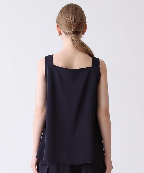 ANAYI（アナイ）の「【セットアップ対応商品】ストレッチダブルサテンキャミソール（シャツ/ブラウス・レディース・サックスブルー/ホワイト/ネイビー・38/36）」の13枚目の写真