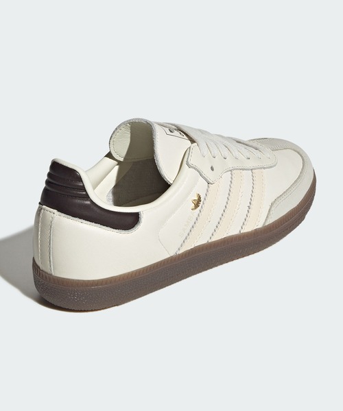 adidas（アディダス）の「【ZOZO限定】サンバ OG / Samba OG / アディダスオリジナルス adidas Originals スニーカー（スニーカー・レディース・ホワイト/ホワイト×ブルー・22.0cm/24.0cm/29.5cm/23.5cm/23.0cm/22.5cm/29.0cm/28.5cm/28.0cm/27.5cm/27.0cm/26.5cm/26.0cm/25.5cm/25.0cm/24.5cm）」の4枚目の写真