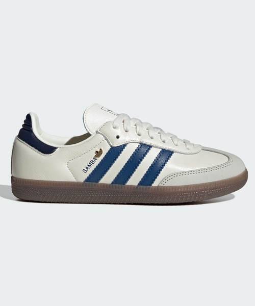 adidas（アディダス）の「【ZOZO限定】サンバ OG / Samba OG / アディダスオリジナルス adidas Originals スニーカー（スニーカー・レディース・ホワイト/ホワイト×ブルー・22.0cm/24.0cm/29.5cm/23.5cm/23.0cm/22.5cm/29.0cm/28.5cm/28.0cm/27.5cm/27.0cm/26.5cm/26.0cm/25.5cm/25.0cm/24.5cm）」の11枚目の写真