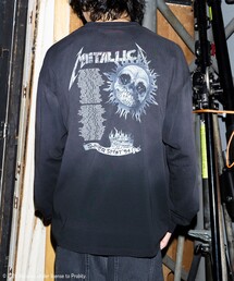 METALLICA | ＜METALLICA × monkey time＞ プリント ロングスリーブ Tシャツ(Tシャツ/カットソー)