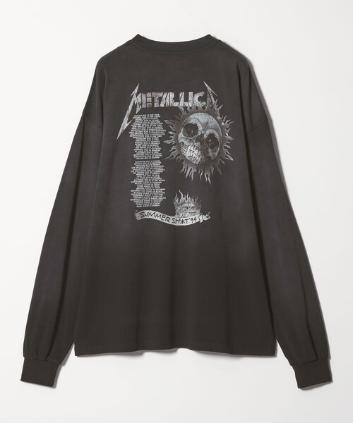 METALLICA（メタリカ）の「＜METALLICA × monkey time＞ プリント ロングスリーブ Tシャツ（Tシャツ/カットソー・メンズ・ブラック/コバルトブルー・S/L/M/XL）」の4枚目の写真