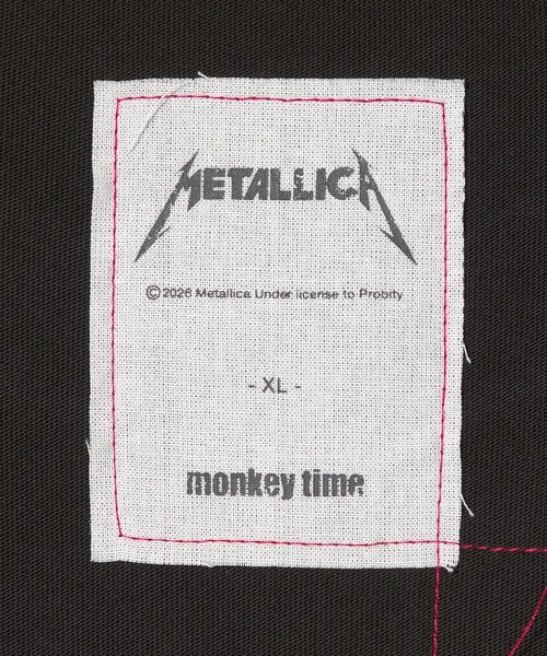 METALLICA（メタリカ）の「＜METALLICA × monkey time＞ プリント ロングスリーブ Tシャツ（Tシャツ/カットソー・メンズ・ブラック/コバルトブルー・S/L/M/XL）」の11枚目の写真