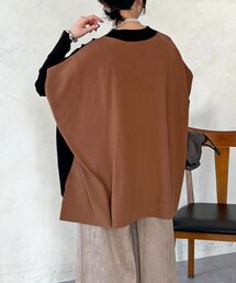 un dix cors | ドルマンスリーブ配色ニットプルオーバー(ニット/セーター)