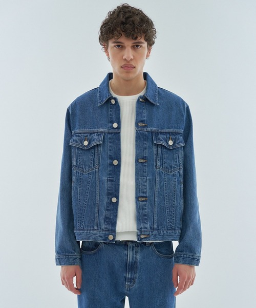 ESTNATION(エストネーション)の「ESTNATION / AUTHEN デニムジャケット(デニムジャケット・メンズ・ブルー・LARGE/MEDIUM)」の3枚目の写真