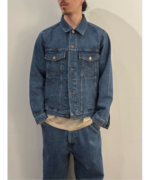ESTNATION(エストネーション)の「ESTNATION / AUTHEN デニムジャケット(デニムジャケット・メンズ・ブルー/チャコールグレー・LARGE/MEDIUM)」の21枚目の写真