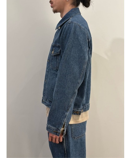 ESTNATION(エストネーション)の「ESTNATION / AUTHEN デニムジャケット(デニムジャケット・メンズ・ブルー/チャコールグレー・LARGE/MEDIUM)」の20枚目の写真