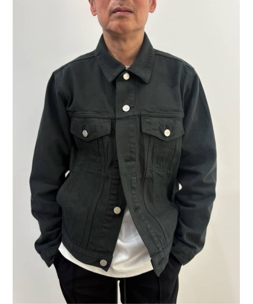 ESTNATION(エストネーション)の「ESTNATION / AUTHEN デニムジャケット(デニムジャケット・メンズ・ブルー/チャコールグレー・LARGE/MEDIUM)」の18枚目の写真