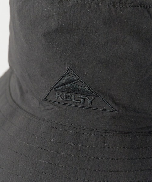 KELTY（ケルティ）の「KELTY/ケルティ ブランドロゴ ナイロンバケットハット（ハット・メンズ・ブラック/グレー/カーキ/ブルー・FREE）」の18枚目の写真